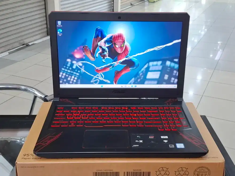 Laptop ASUS TUF GAMING Intel Core i5-8300H GTX 1050 RAM 8GB SSD 256GB