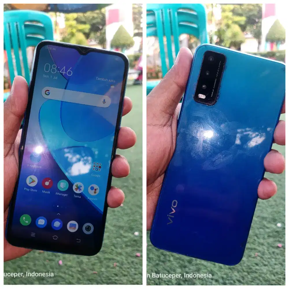 VIVO Y20 3/64GB BATANGAN NORMAL