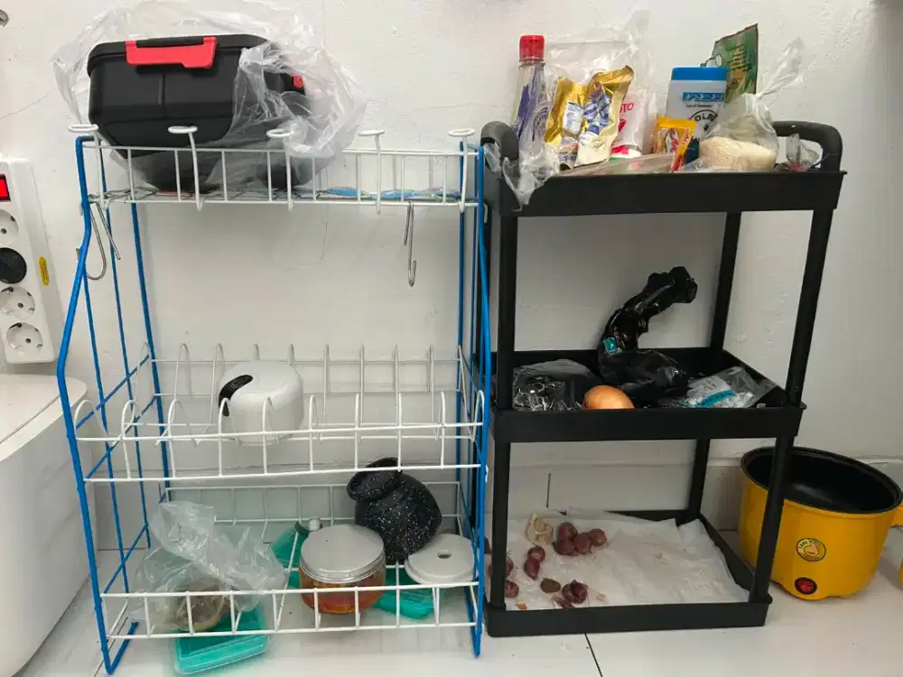 rak piring dan serba guna plastik