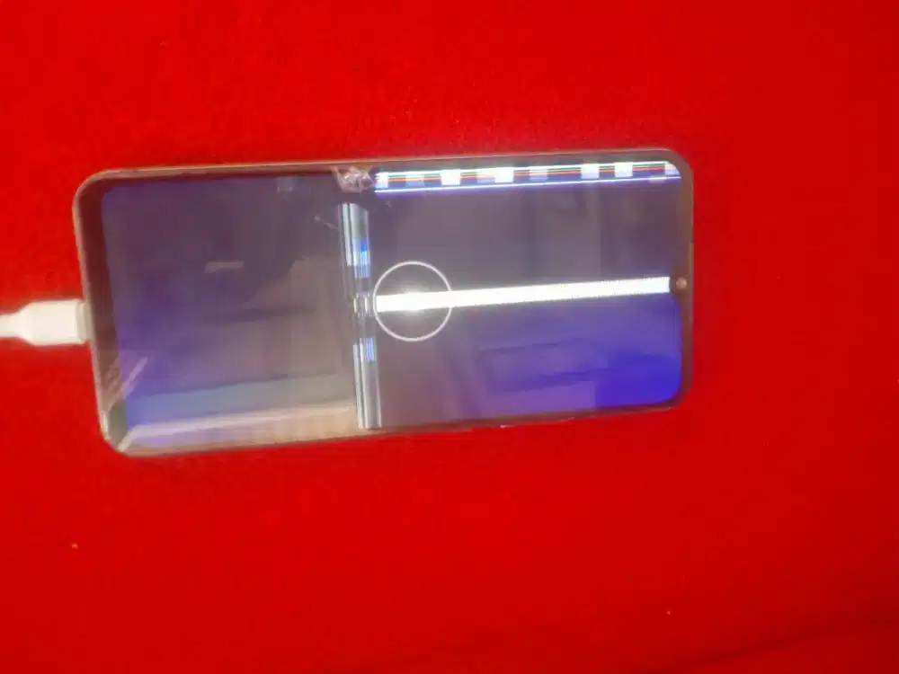 Hp realme,kena lcd jatuh
