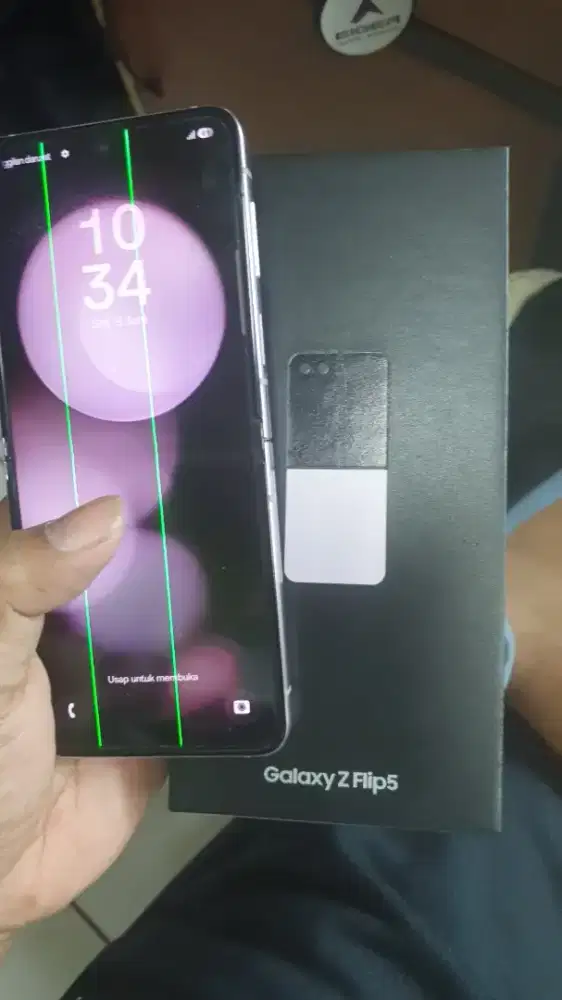Samsung galaxy Z flip 5 5G 8/256 lengkap