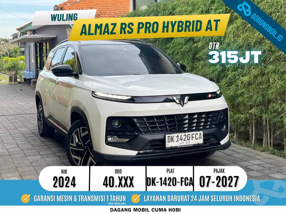 WULING ALMAZ RS PRO HYBRID 2024