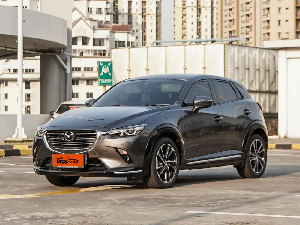 Mazda CX3 1.5 Sport Matic 2024 abu abu ganjil sunfoor facelift