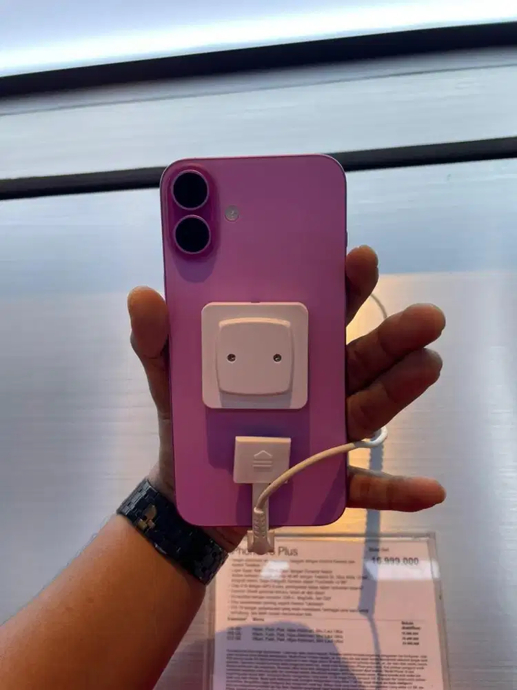 iPhone 16 Plus 128GB Pink Garansi Resmi | Bisa Kredit Home Credit