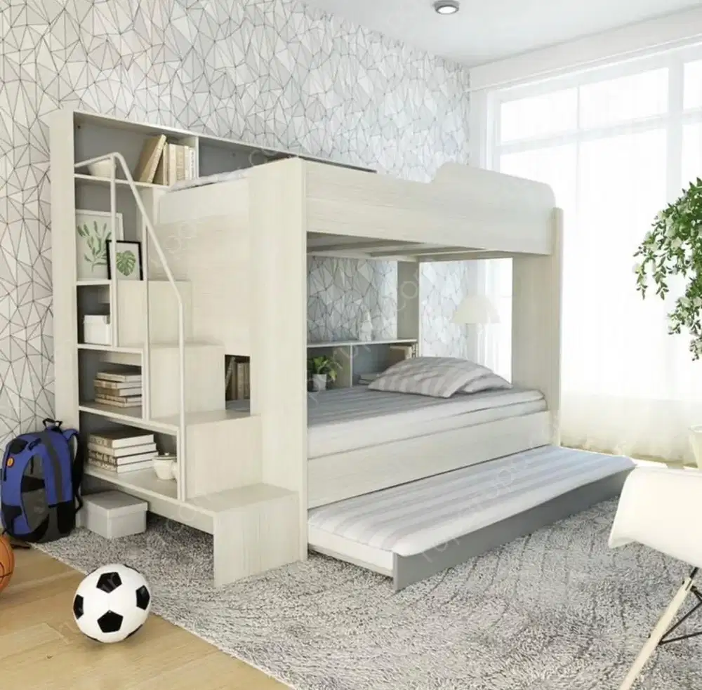 Dipan Tingkat 3 Informa set dengan bed
