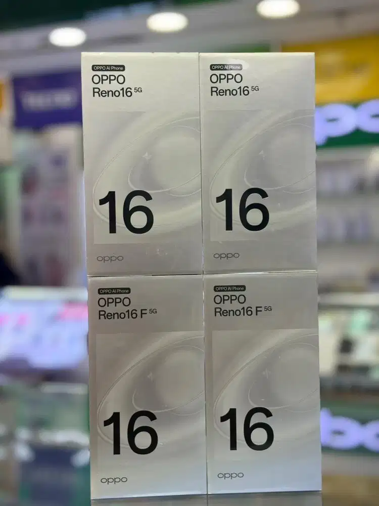 OPPO Reno16 5G 12GB - cash, kredit cukup KTP, tukar-tambah, spaylater