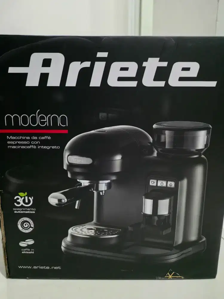 Ariete Moderna Espresso dengan Grinder