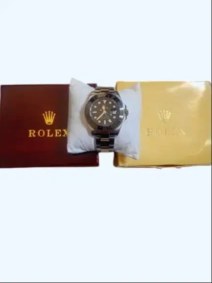 RLX Automatic Jam Tangan Pria Keren Tanggal Fungsi Mesin Lancar Akurat