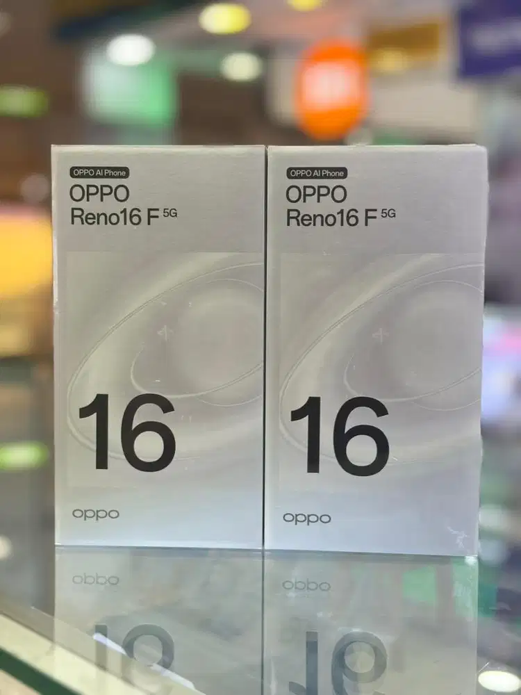 OPPO Reno16 F 5G 8/256GB - cash, kredit cukup KTP, tukar-tambah
