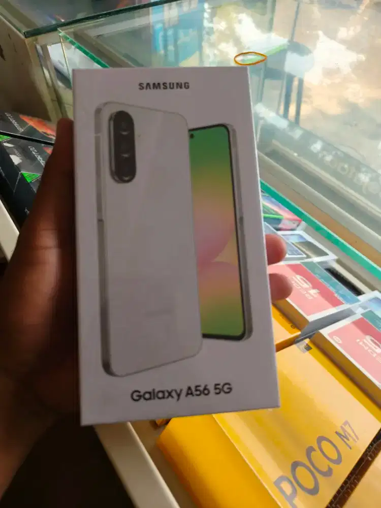 New Samsung galaxy A56 5G ram8/256 garansi resmi 1 tahun