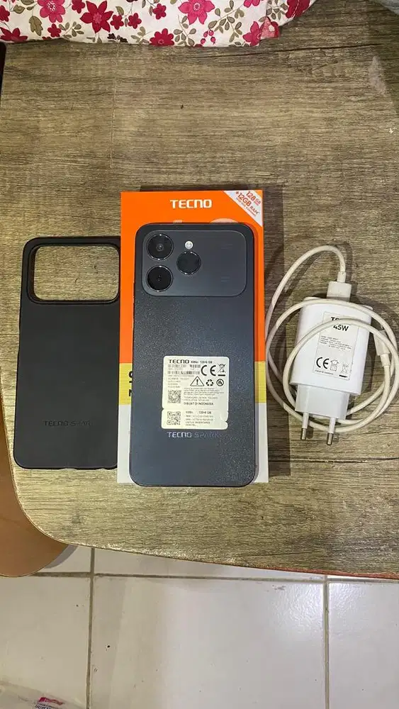 TECNO SPARK 40 128GB FULLSET NO MINUS