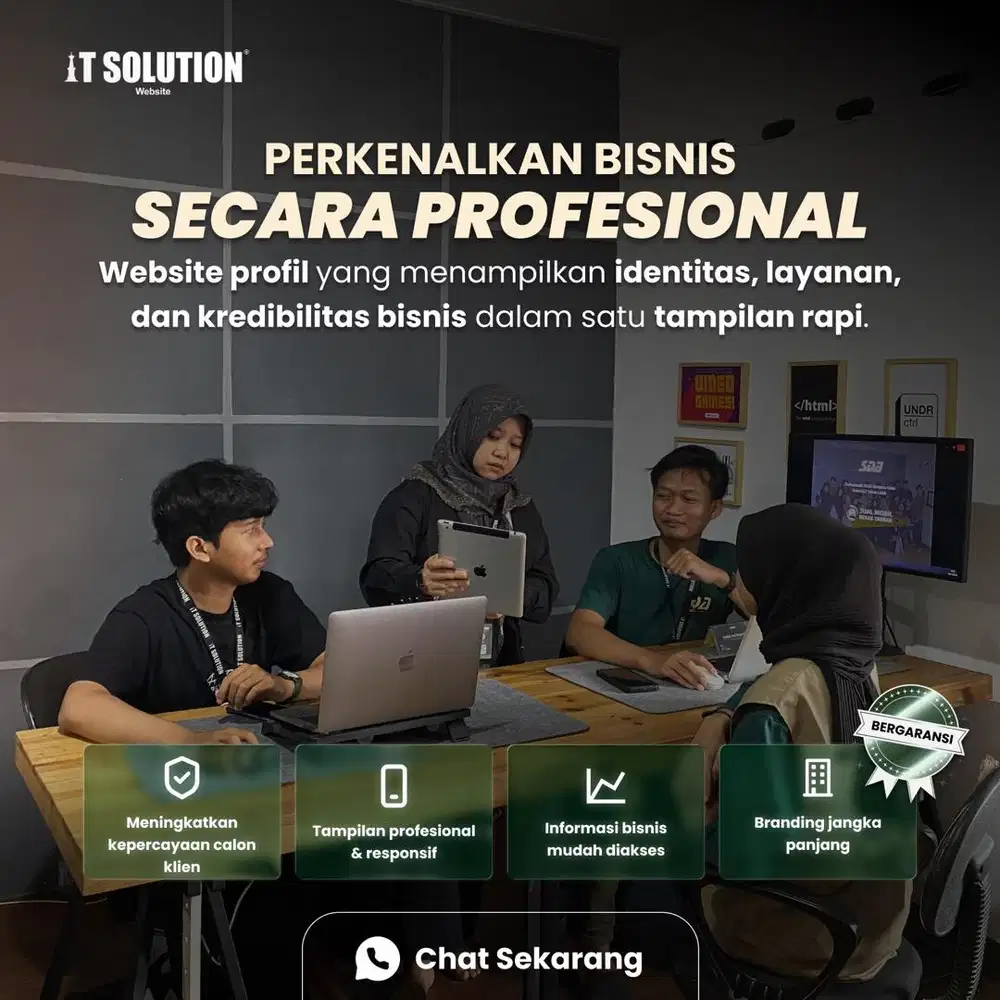 Pembuatan Website Company Profile Perusahaan Profesional & Bergaransi