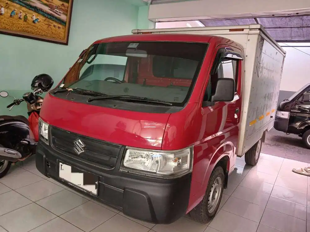 Suzuki New Carry Box 2022 Merah PS + AC 1.5cc