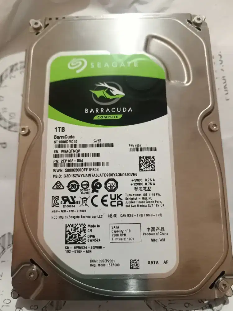 HDD Ex PC Seagate 1 TB