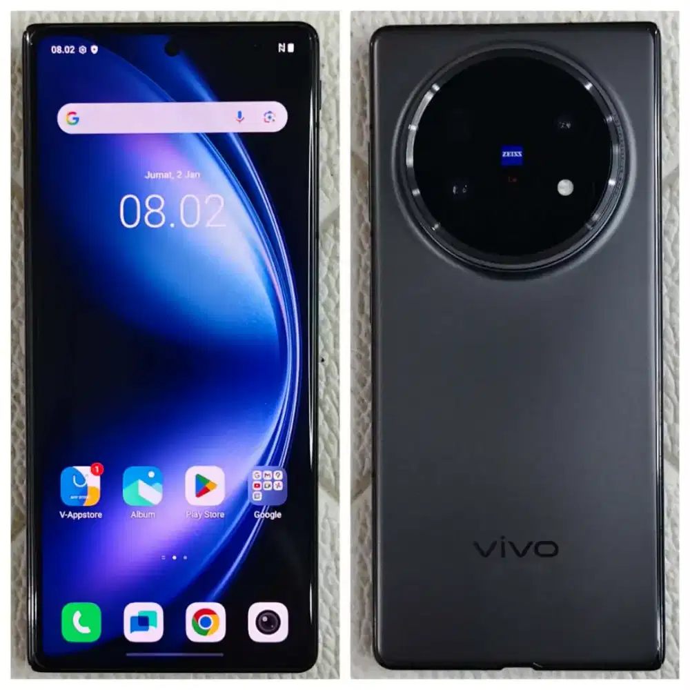 VIVO X FOLD 5 RAM 16/512 FULLSET SUPER MULUS LIKE NEW EX 1 BULAN