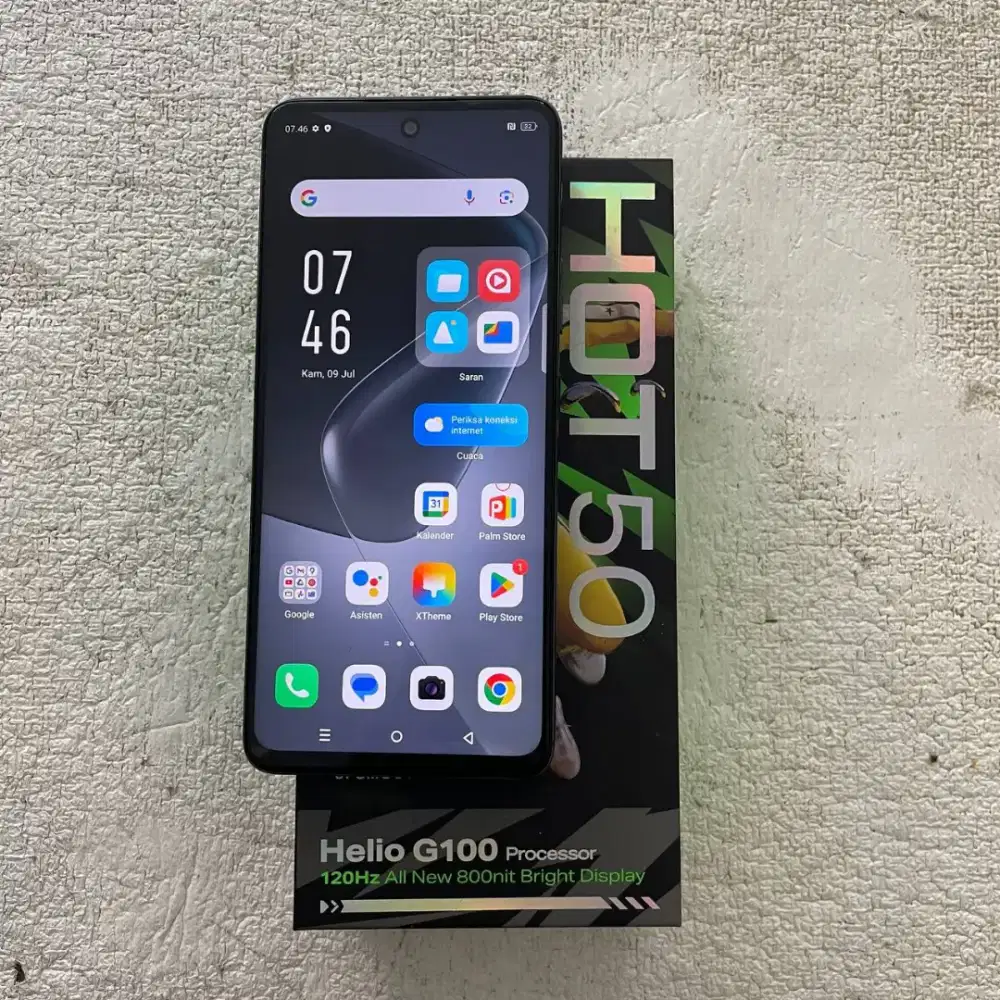 Infinix Hot 50 Warna Hitam 8/128GB