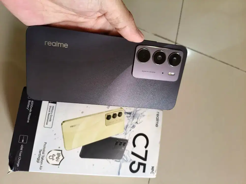 Realme C75 Ram 8+16gb fullset