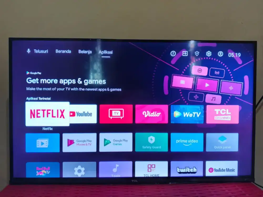 ANDROID TV TCL 32IN