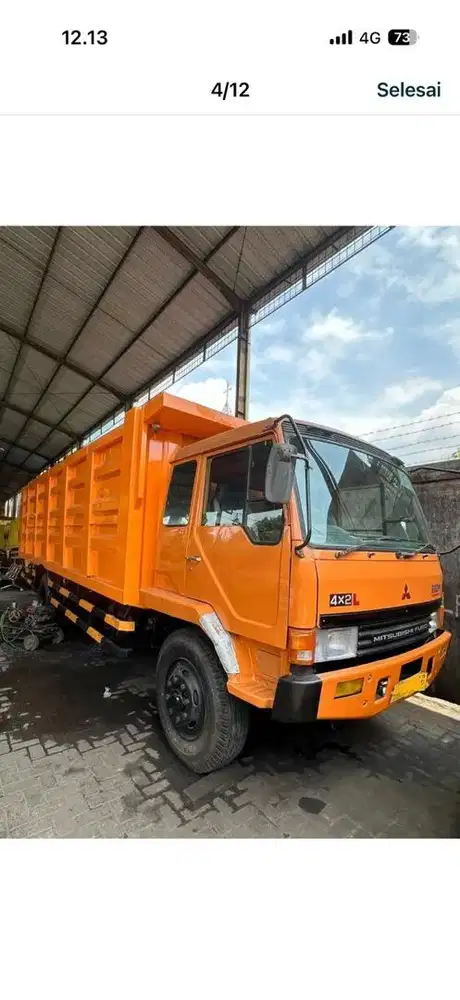 Mitsubishi Fuso 4x2 2013 TRUCK BAK BESI  8,5 meter