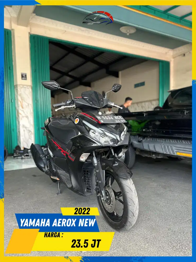 YAMAHA AEROX NEW 2022 MURAH CIAMIK MASZEEHH HIKMAH MOTOR KEPUH MALANG