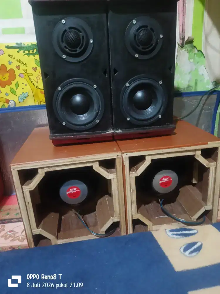 Box speaker planar 6 in dan line array in 400 nettt
