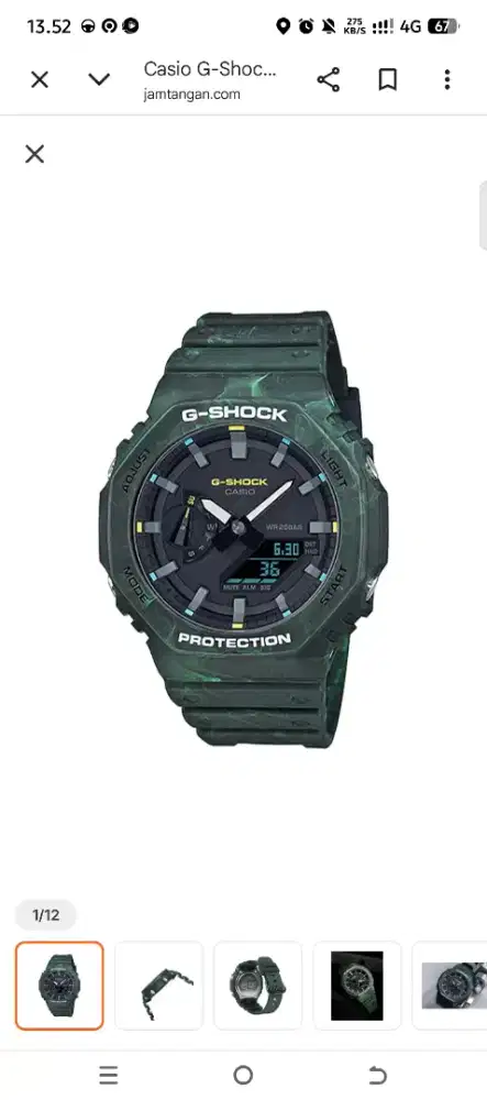 G-Shock GA-2100FR-3ADR