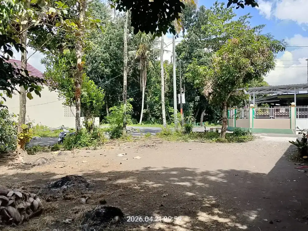 Tanah dekat Masjid 6 menit kampus UII di Sardonoharjo Ngaglik SLEMAN