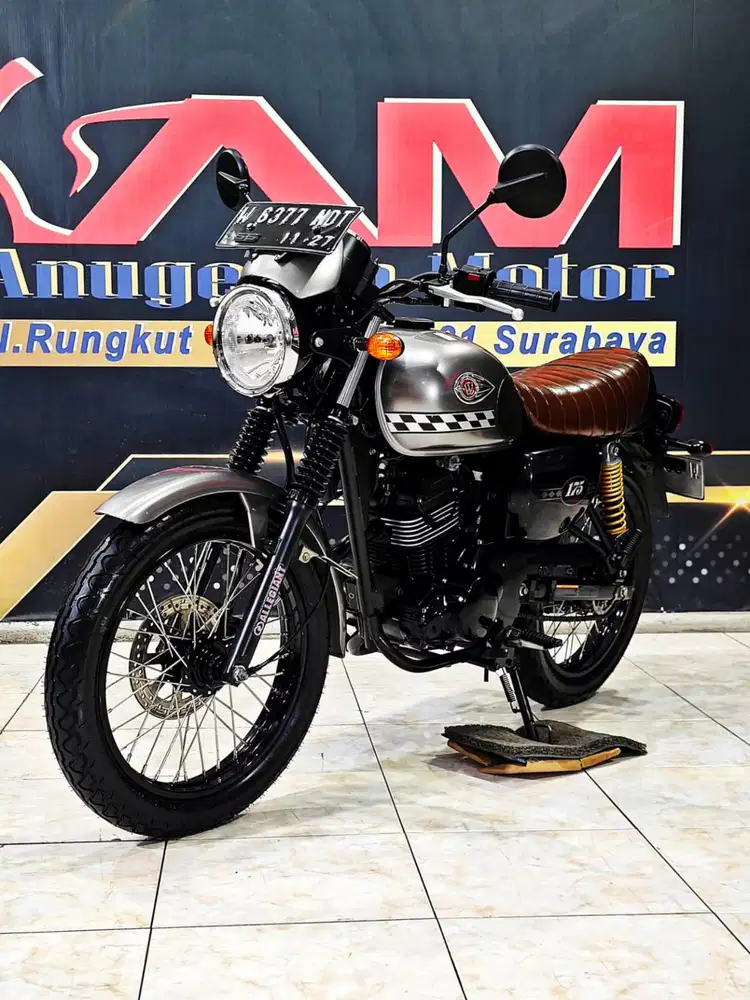 Kawasaki W175 Cafe series NIK 2022 super cakep
