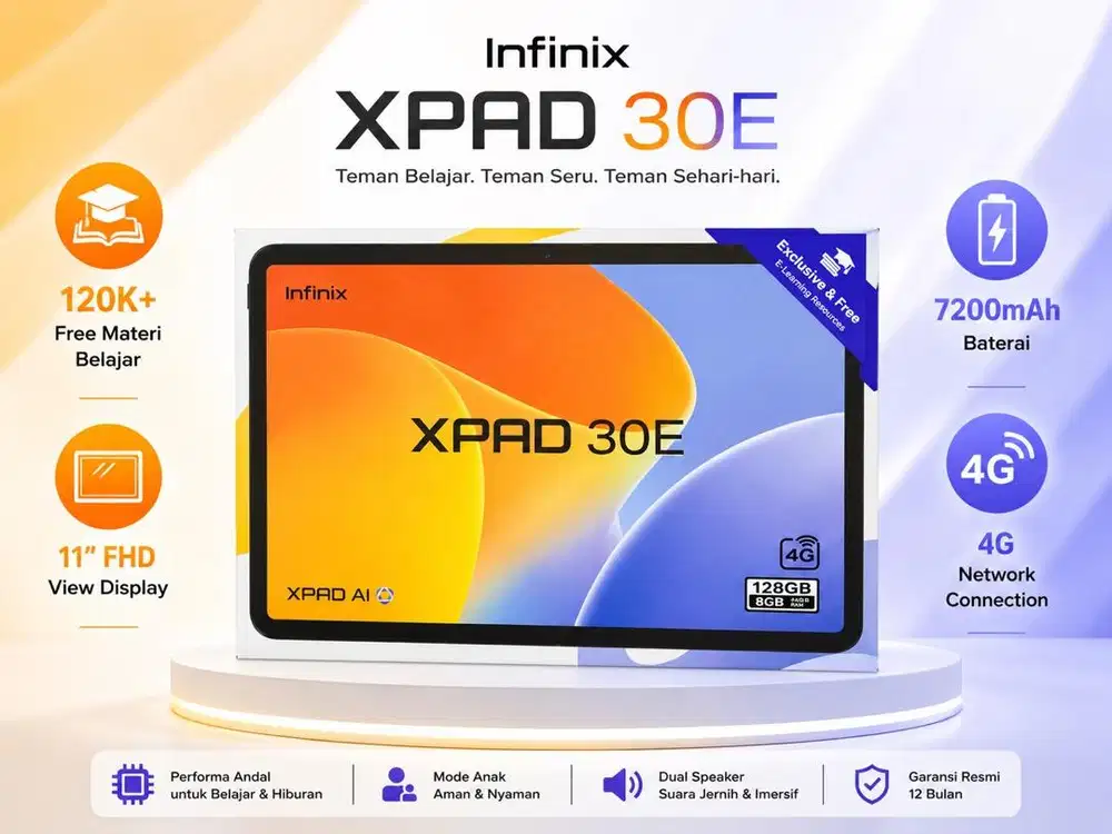 READY INFINIX XPAD 30E 4/128