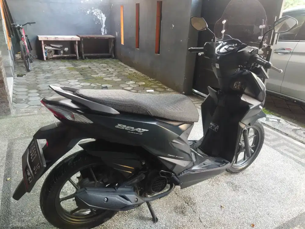 HONDA BeAT CBS-ISS 2022 HITAM – SIAP PAKAI, IRIT & TERAWAT
