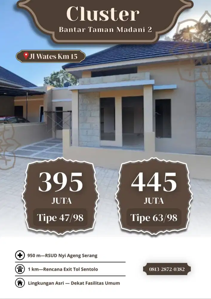 Rumah Baru di dalam Cluster