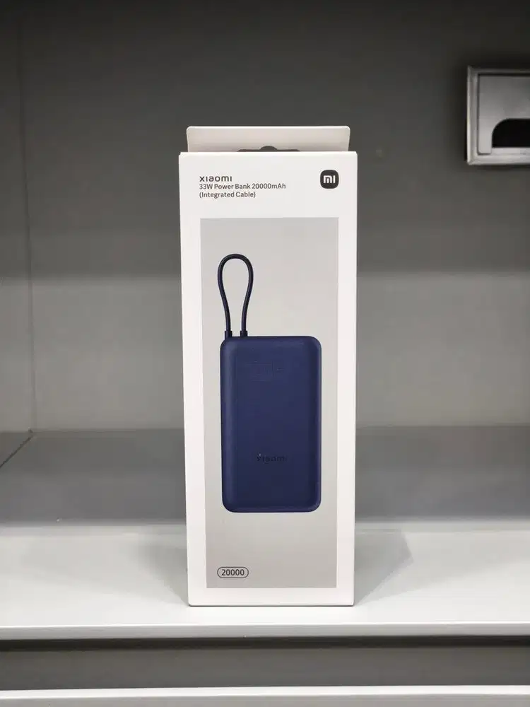 POWER BANK XIAOMI 20000MAH OUTPUT 33W
