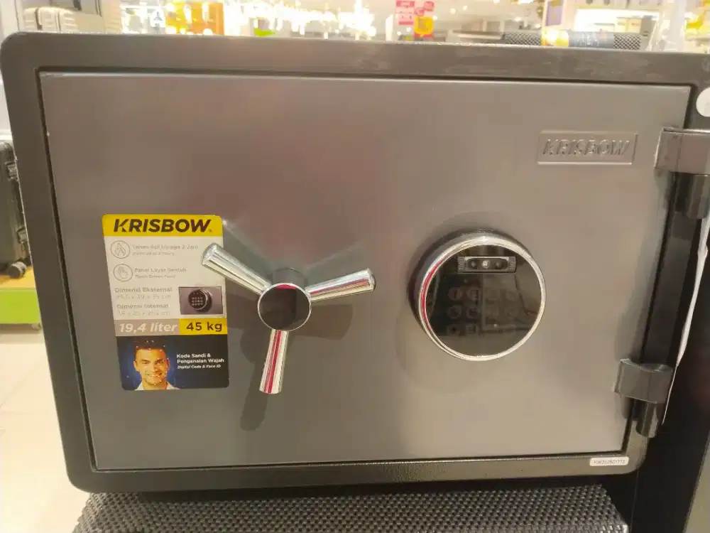 BRANKAS FIRE SAFE BOX VISION 1EF GREY