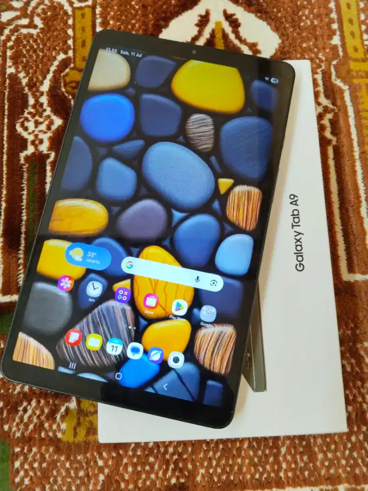 Samsung Tab A9 WIFI tanpa kartu Ram 4/64 GB tablet dusbuk