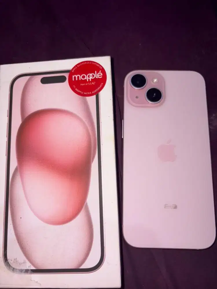 DIJUAL CEPAT IPHONE PINK 128GB FULLSED IBOX