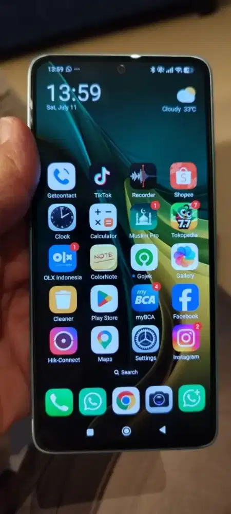 Xiaomi Redmi Note 14 5G 8/256GB NFC Fullset Garansi 02-2027