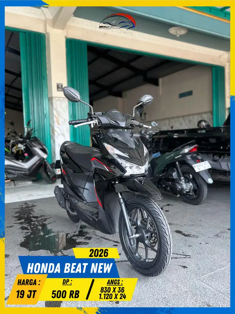 HONDA BEAT NEW 2026 NEGO SAMPE DEAL MASZEHH HIKMAH MOTOR KEPUH MALANG