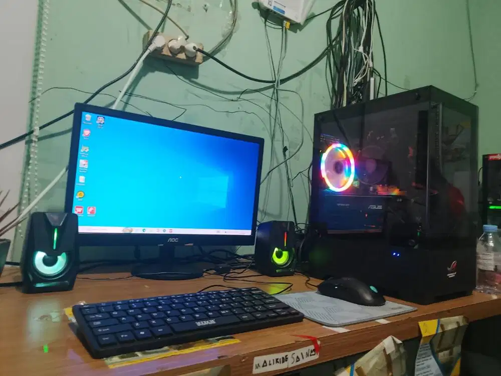 PC core i3 gen 7 + VGA GTX 1050ti + ram 8gb ddr4