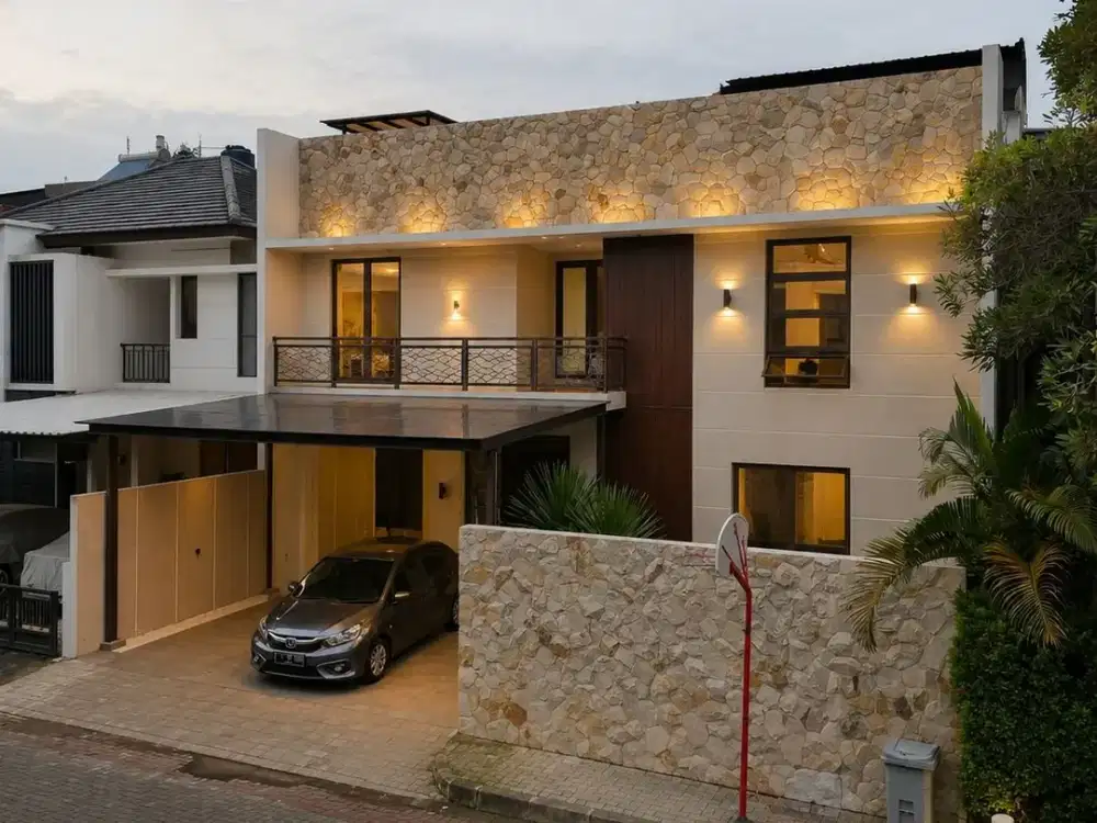 RUMAH MODERN TROPIS DI FATMAWATI CILANDAK JAKARTA SELATAN DIJUAL