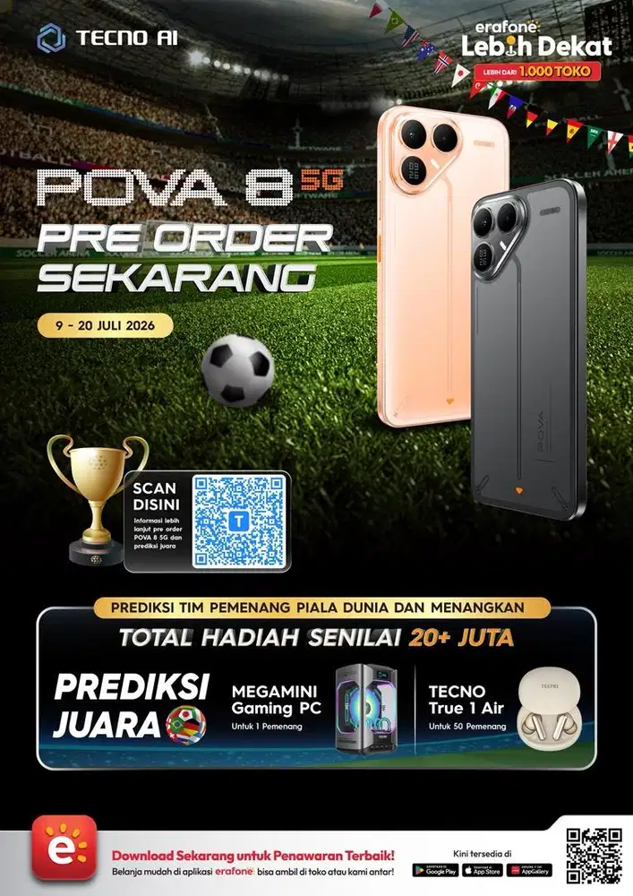 READY TECNO POVA 8 5G