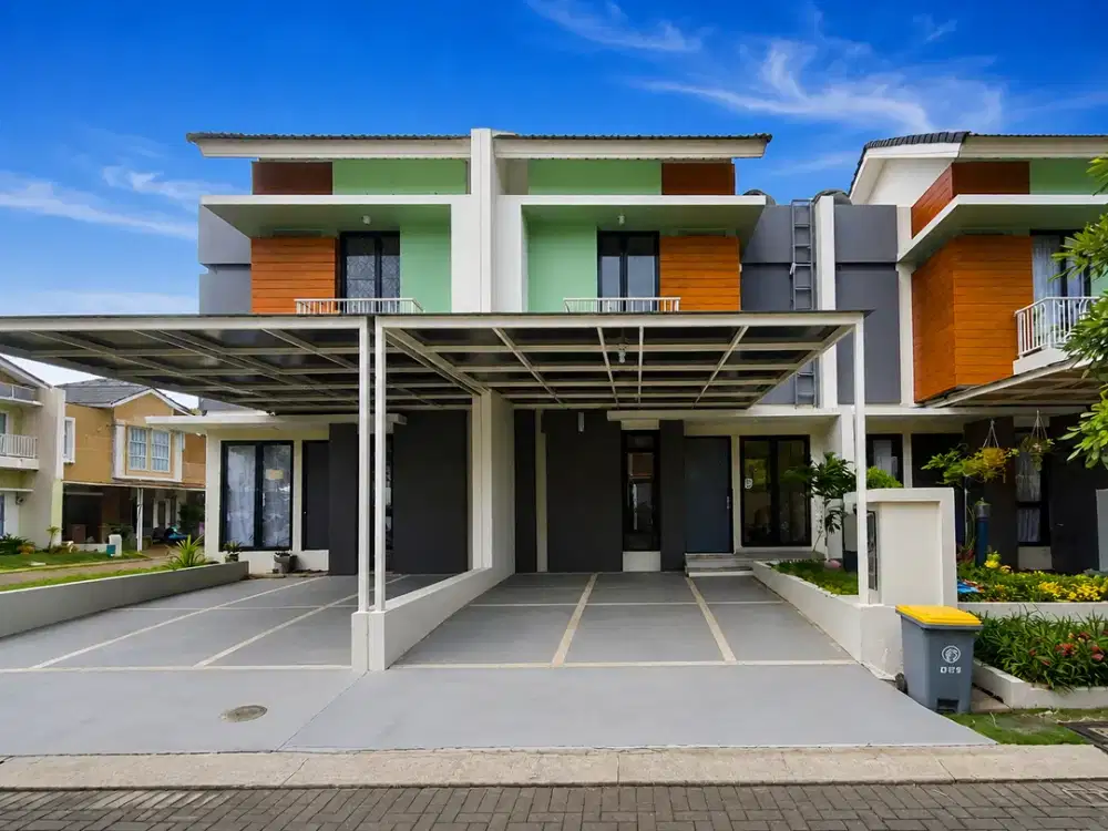 Rumah 2lt luas 6x12,5 75meter 3KT Cluster Lavesh Harapan indah Bekasi