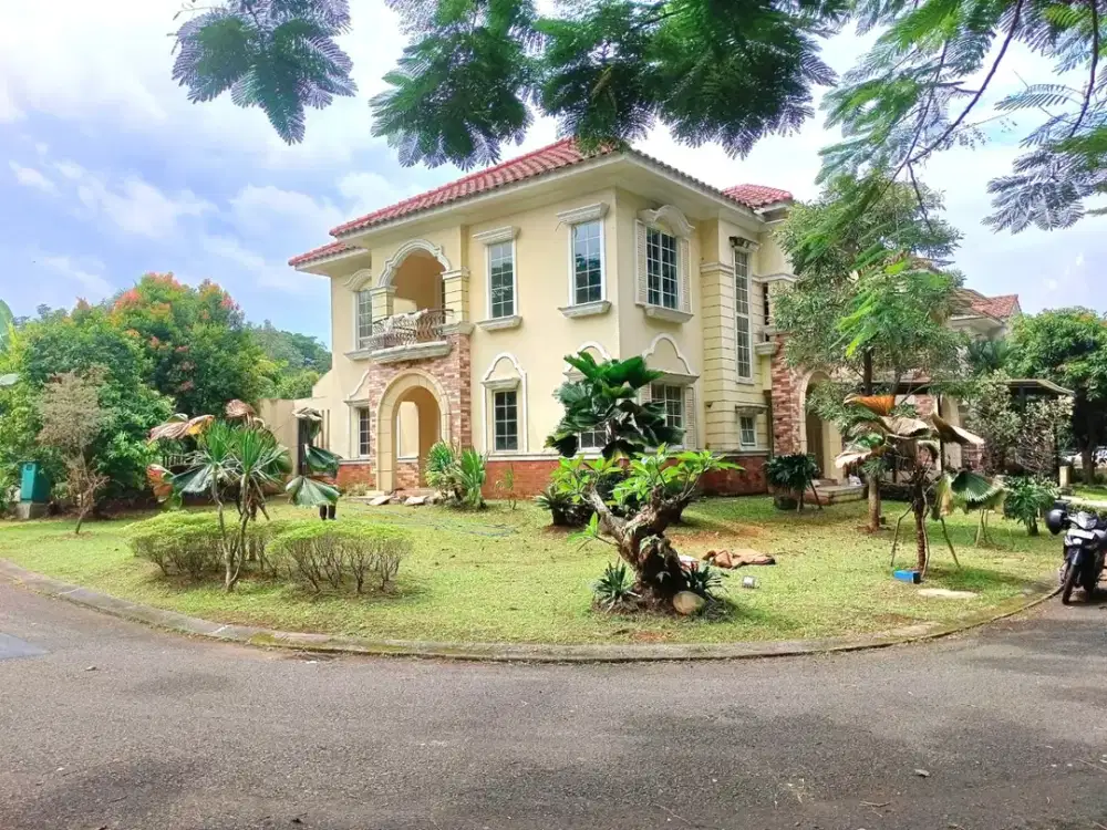Dijual Rumah Hoek America Style Semi Furnished The Green Monte Carlo BSD City