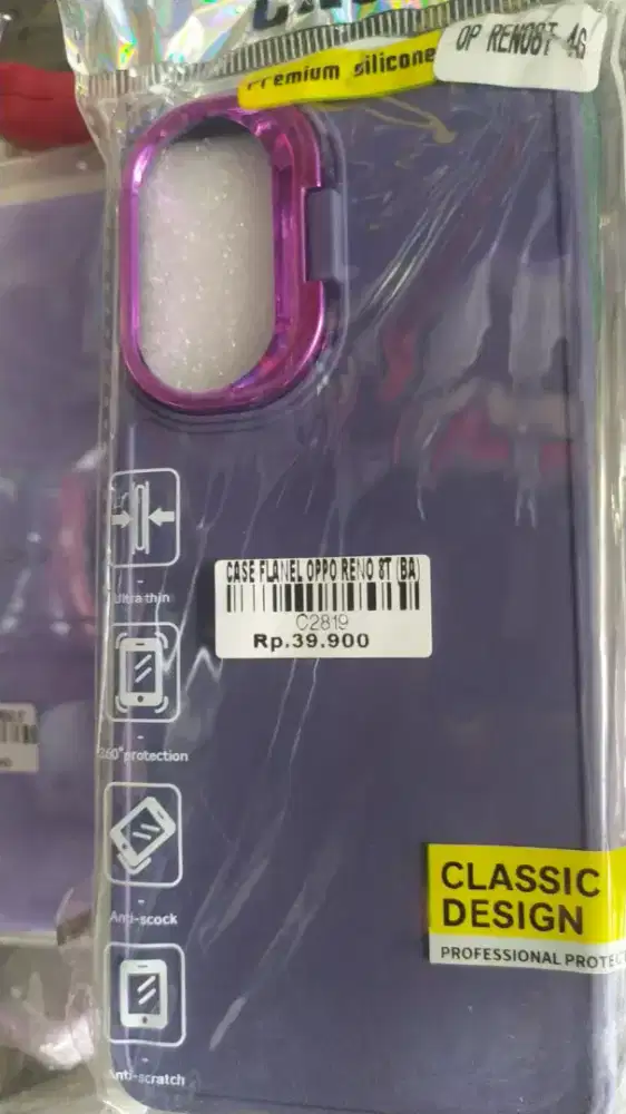 CASE FLANEL OPPO RENO 8T | ATLANTIS DAHSYAT
