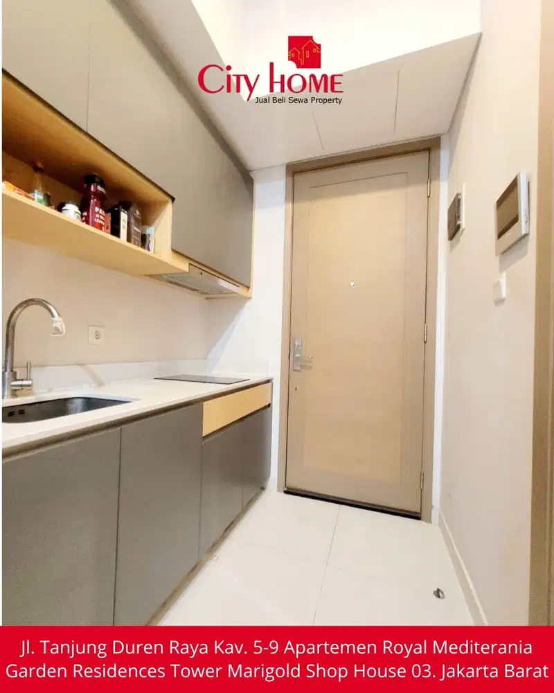 Dijual apartemen Taman Anggrek type studio Furnished murah