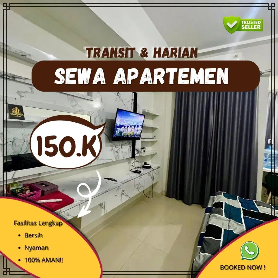 Sewa Apartemen Springlake Summarecon Bekasi Harian/Transit Termurah