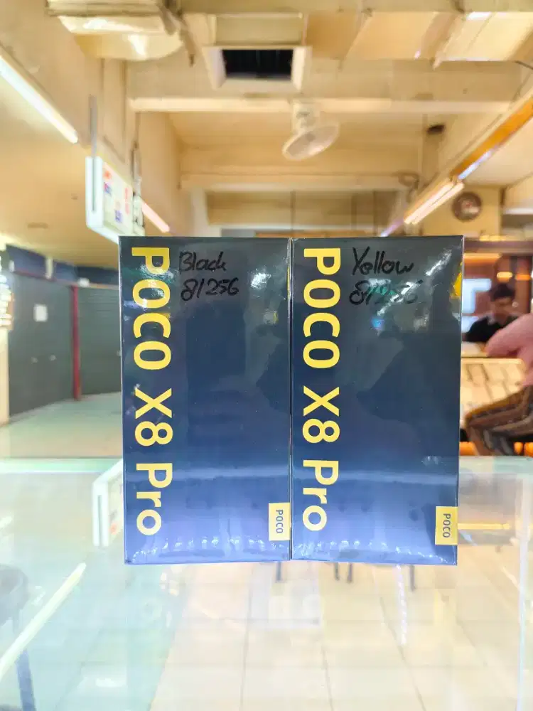 PROMO POCO X8 PRO 5G 8/256 NEW GARANSI RESMI