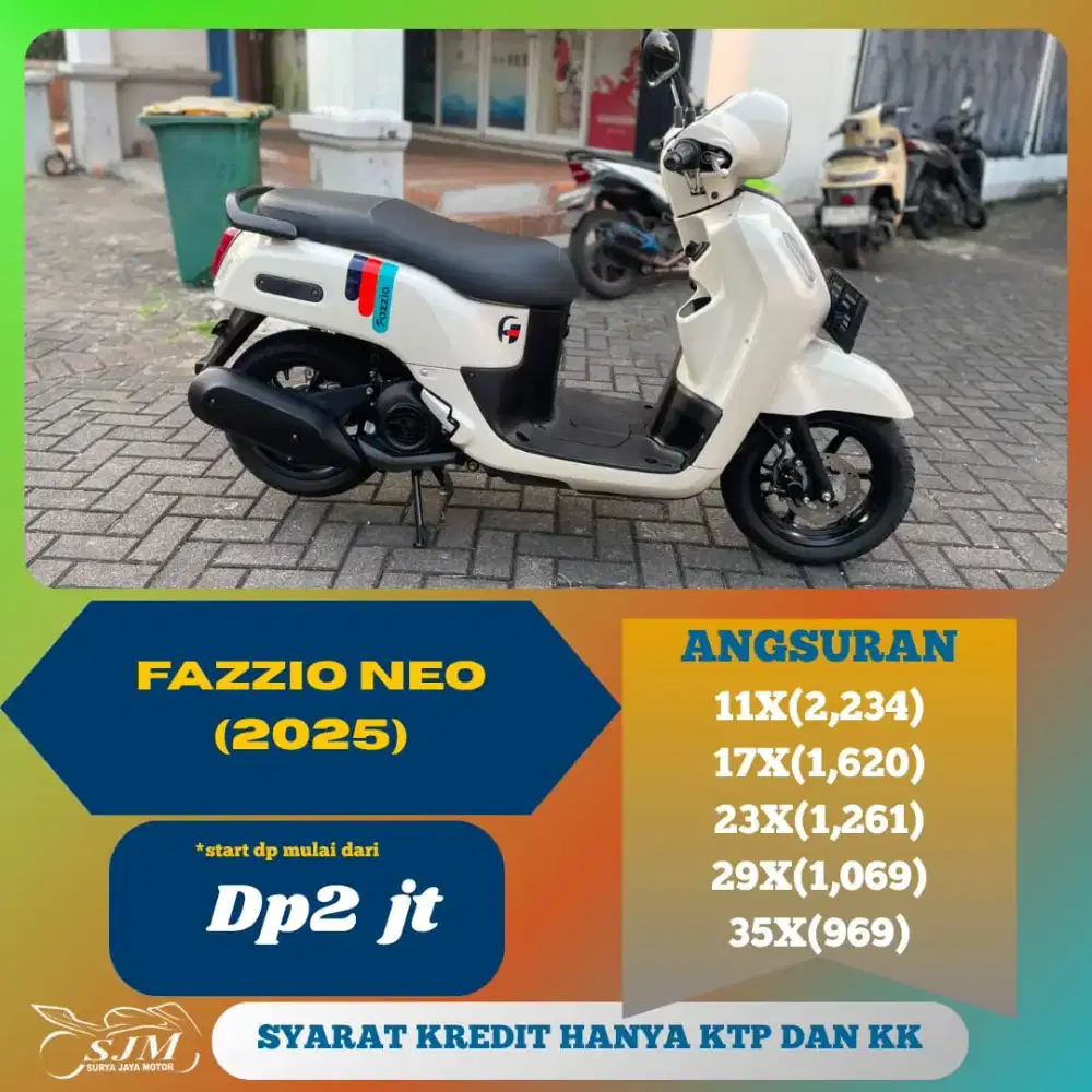 YAMAHA FAZZIO NEO 2025 MESIN HALUS