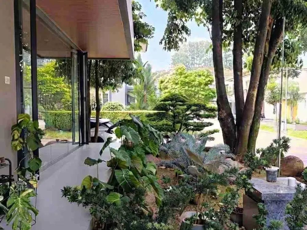 JUAL CEPAT RUMAH GREENCOVE  BANGUNAN BARU 1 THN FULL FURNISHED HOEK