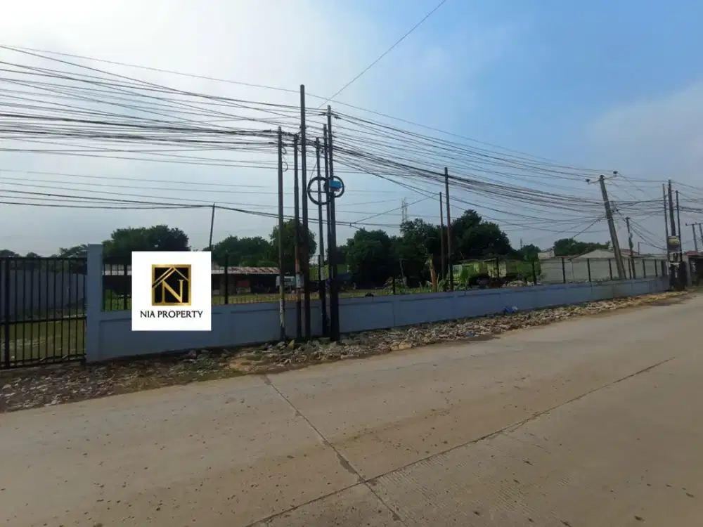 Dijual Tanah Pinggir Jalan Raya Cikeas Harga Nego