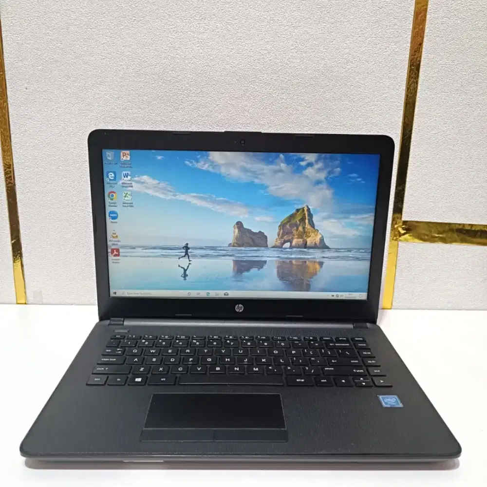 Laptop murah Hp 14 Intel n3060 ram 4GB desain slim